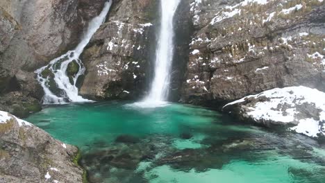 Hermoso-Día-De-Invierno-En-Bohinj-Y-El-Parque-Nacional-Triglav