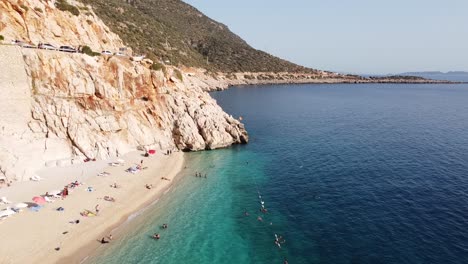 Para-Ver-Desde-La-Playa-De-Kaputas-En-Turquía