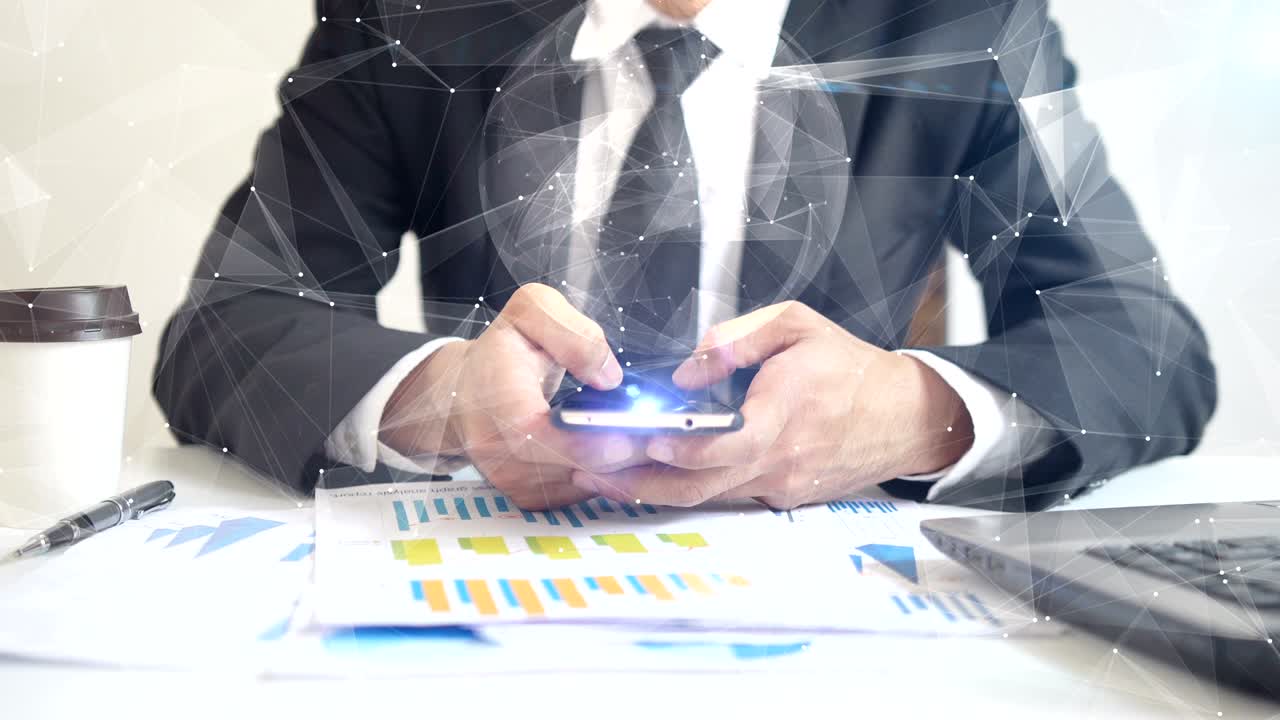 グローバル ネットワーク インタフェース スマートフォン ソーシャル ネットワーク コンセプト