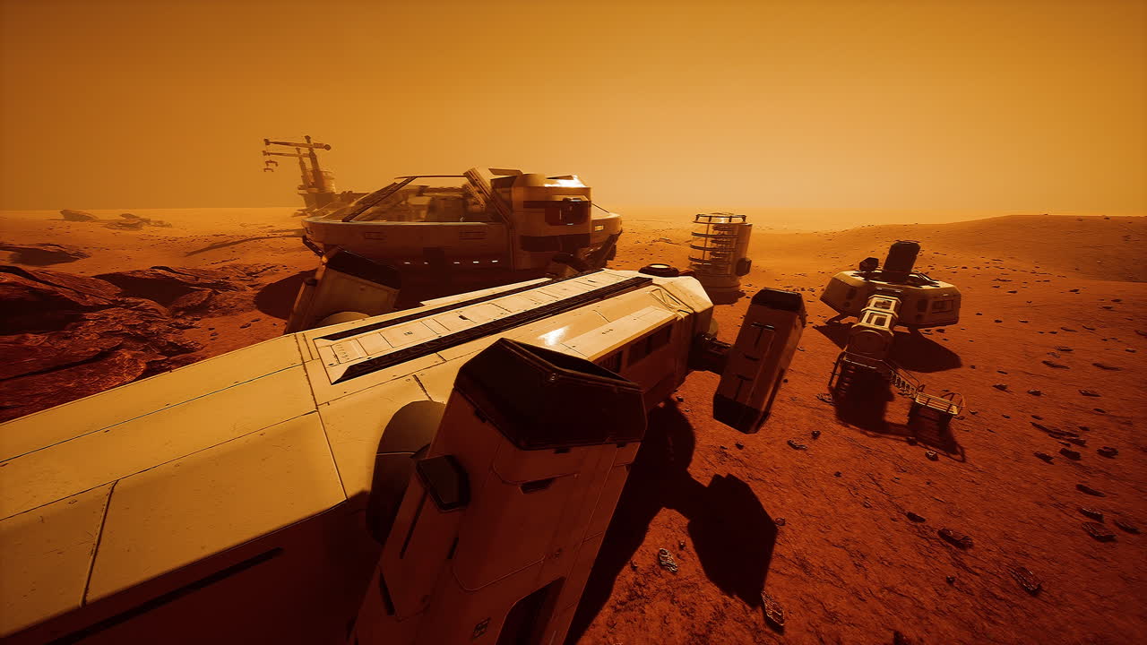Forlatt Mars-utpost