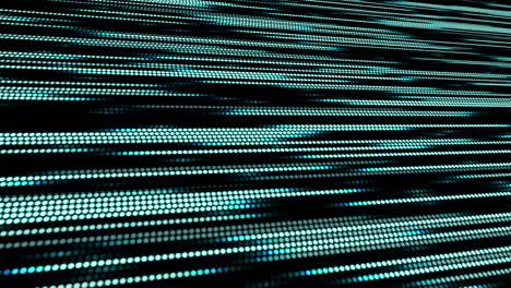 animación de puntos línea cibernética gráficos de movimiento