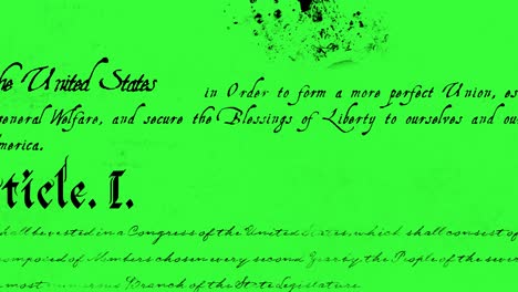 constitución escrita de los estados unidos 4k
