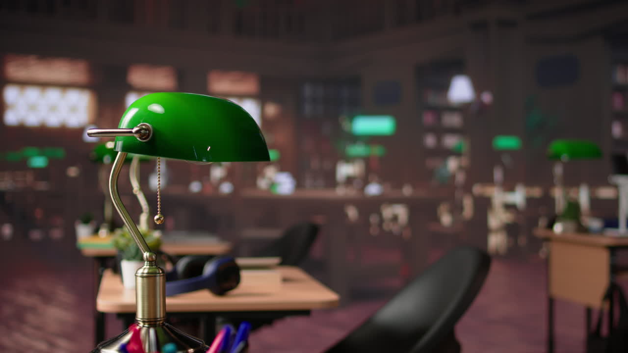 Vertical video empty university library used for general database collection of academic books