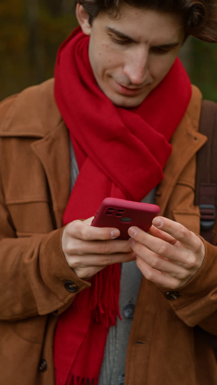 Man taking photo with phone