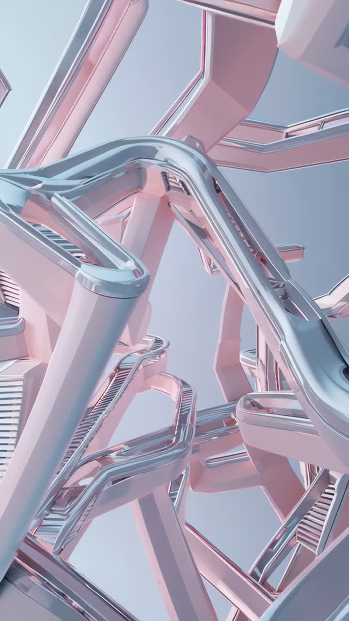 abstrakcyjna architektura futurystyczna