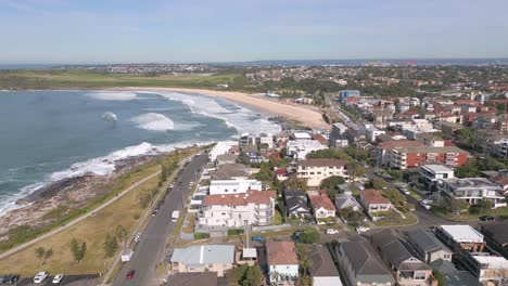 aerial of maroubra beach