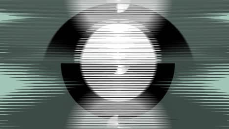 Abstract Background Flicking Circular Pattern