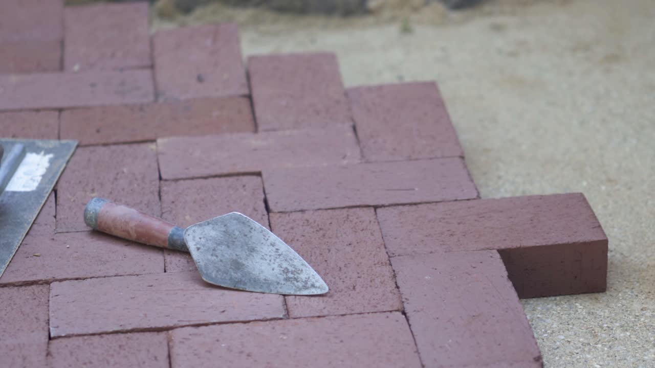 Brick Paver Project in Progress