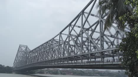 howrah bridge in kolkata, india