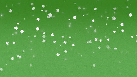 Animation-Saint-Patricks-Day-holiday-background-with-motion-green-shamrocks-26