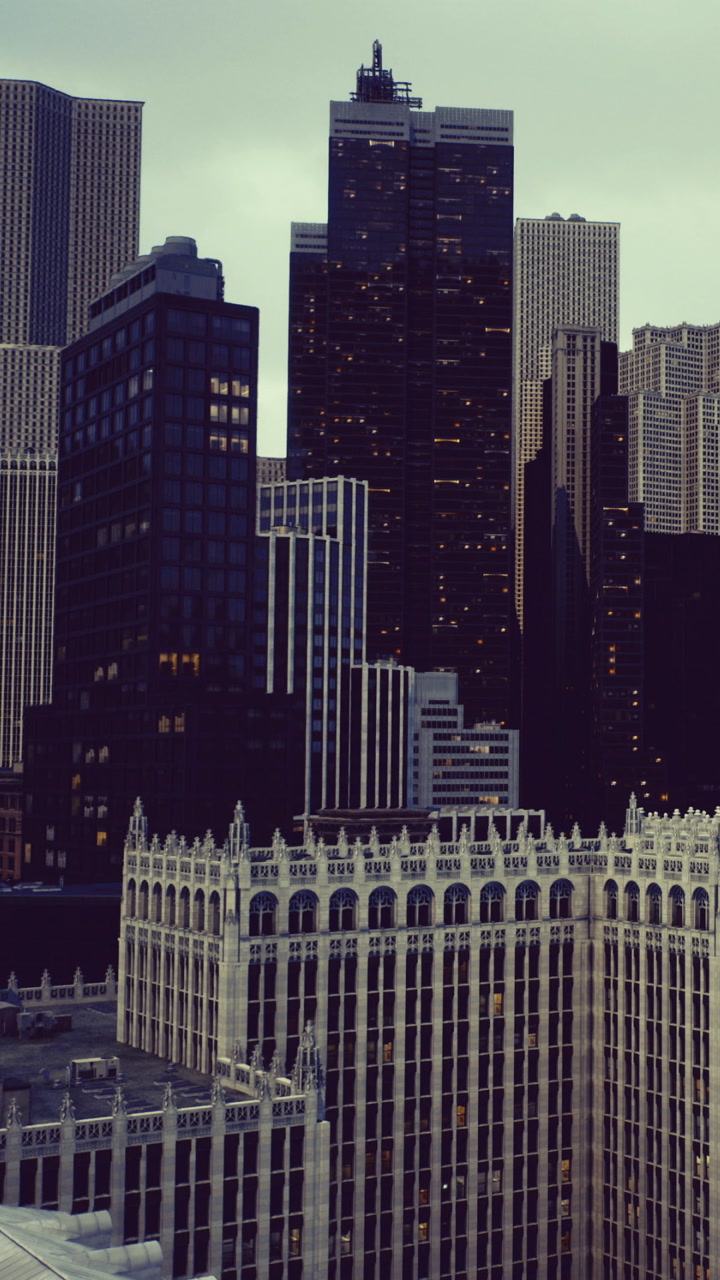 Glorious skyline view showcasing architectural wonders of a bustling city