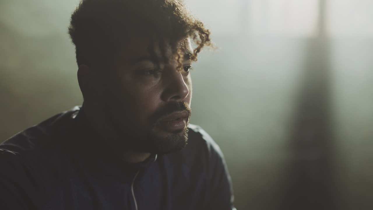 retrato en primer plano de un hombre