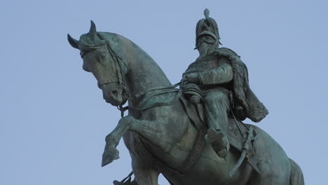 equestrian statue of vittorio emanuele ii, rome, italy
