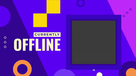 currently offline streamer banner