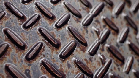 rusty diamond plate texture