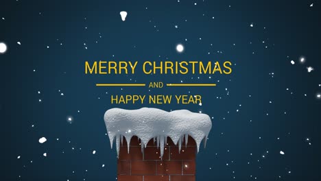 Animation-of-snow-falling-over-merry-christmas-text