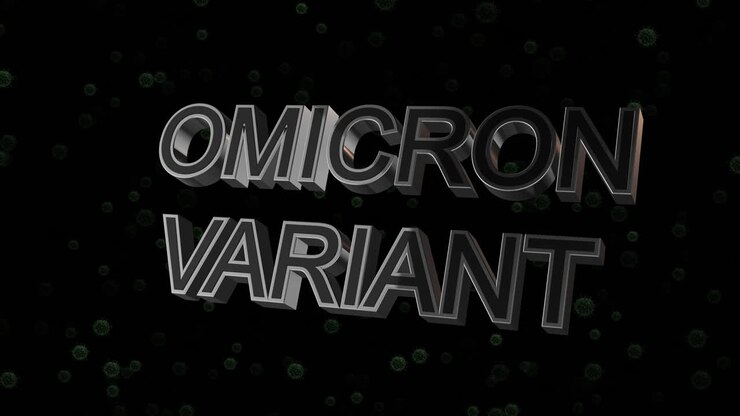 3d Graphic Omicron Variant Corona Virus Covid 19