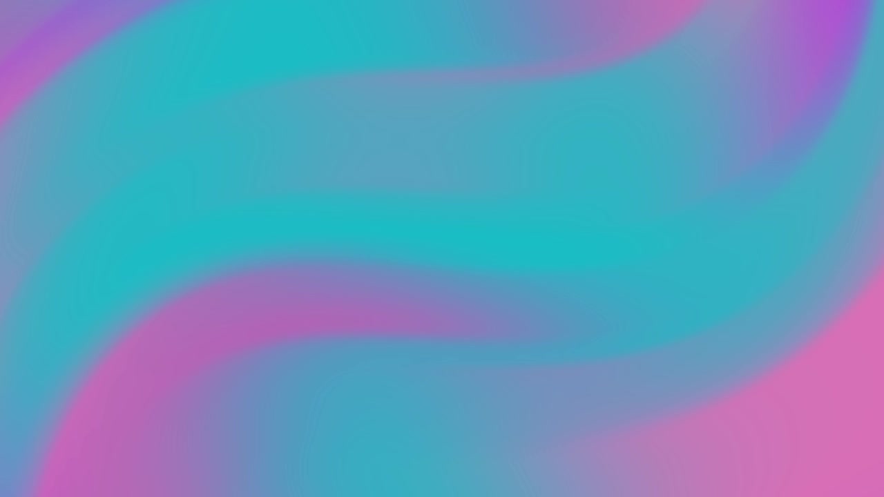 Abstract Fluid Gradient Background with Teal Pink and Purple Colors