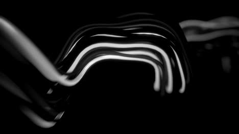4k abstract neon wavy lines.