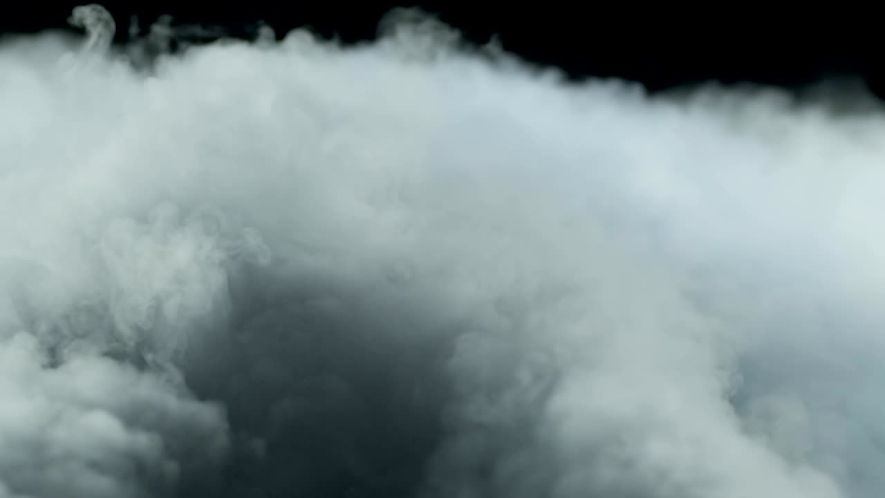 구름 현실적인 건조 얼음 연기