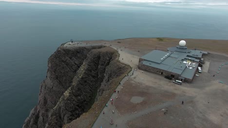 cabo norte (nordkapp) en el norte de noruega.