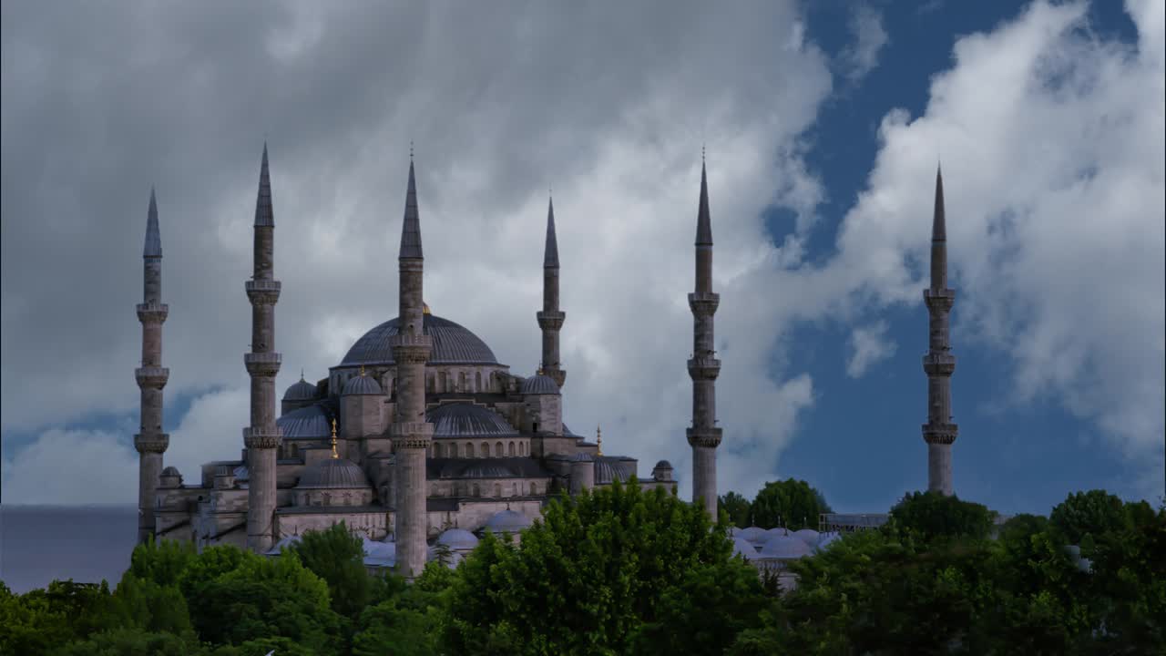 el sultán ahmet camii nombrado mezquita azul