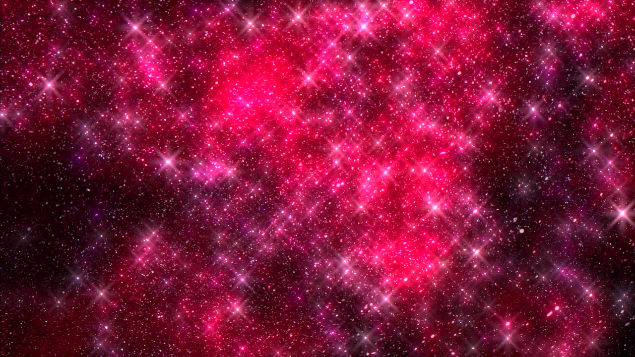fondo rojo y rosa estrellado con estrellas blancas
