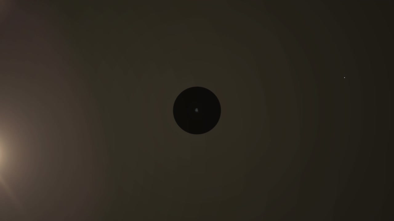 Animation of network of digital icons over light spot against brown background