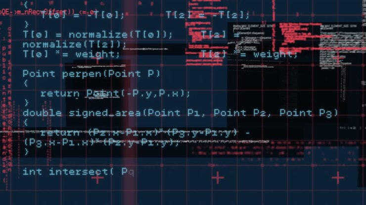 Animation of data processing over grind