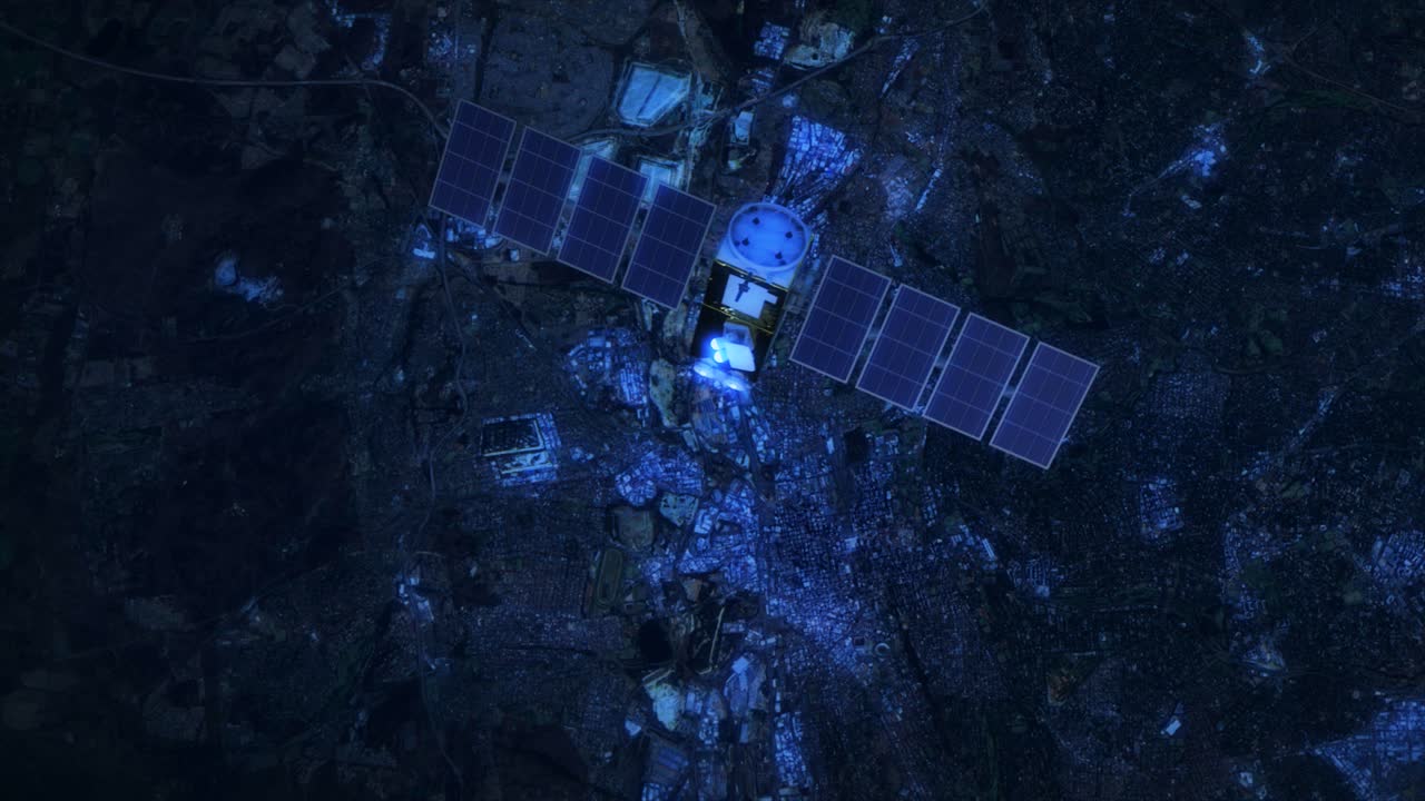Highly realistic satellite 4K