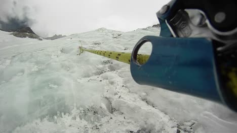 Pov-Nahaufnahme-Der-Aufsteiger