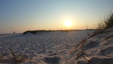 sunset on the beach gulf of mexico alabama island