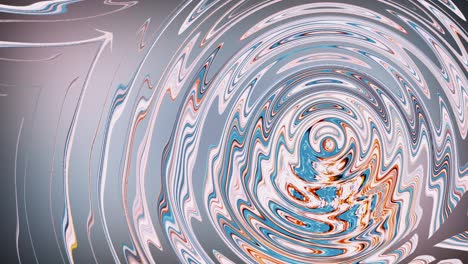 abstracto brillantes remolinos multicolores movimiento de bucle de textura redonda. 4k 3d bucle sin costuras colorido arte abstracto colorido diseño remolino de textura de fondo. papel tapiz moderno de colores. telón de fondo holográfico funky.