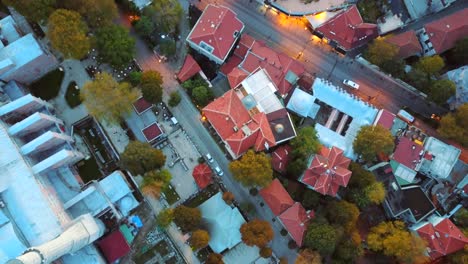 sehzade mosque from sky golden horn istanbul