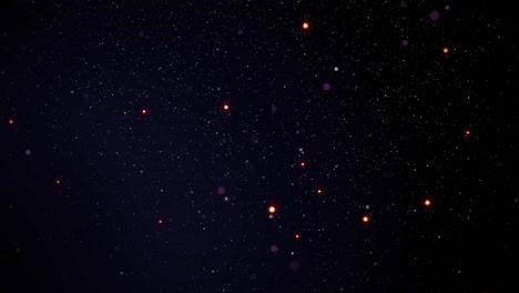 las partículas brillantes de 4k son el fondo de la animación de bucle de pantalla verde.