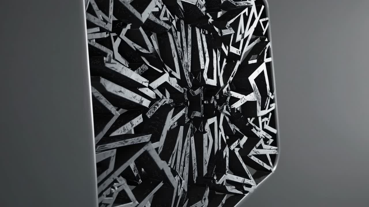 Abstract Geometric Metal Design