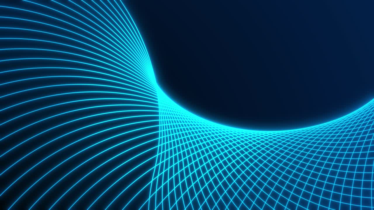 Simple background with neon lines