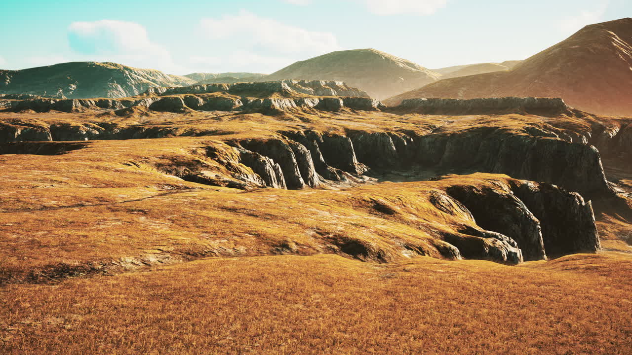 paisaje en las montañas y tierras altas de nepal