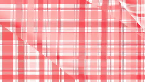 red and white plaid fabric pattern background