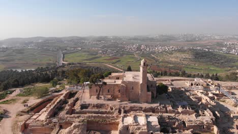 prophet nebi samuel national park aerial view