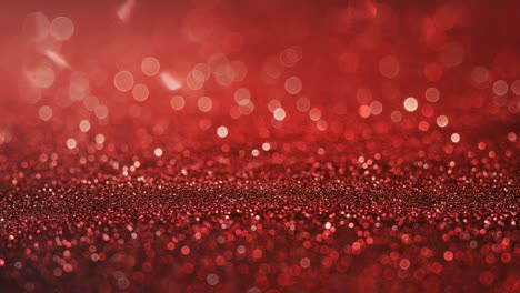 red glitter bokeh background