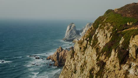 coastal cliffs and ocean view