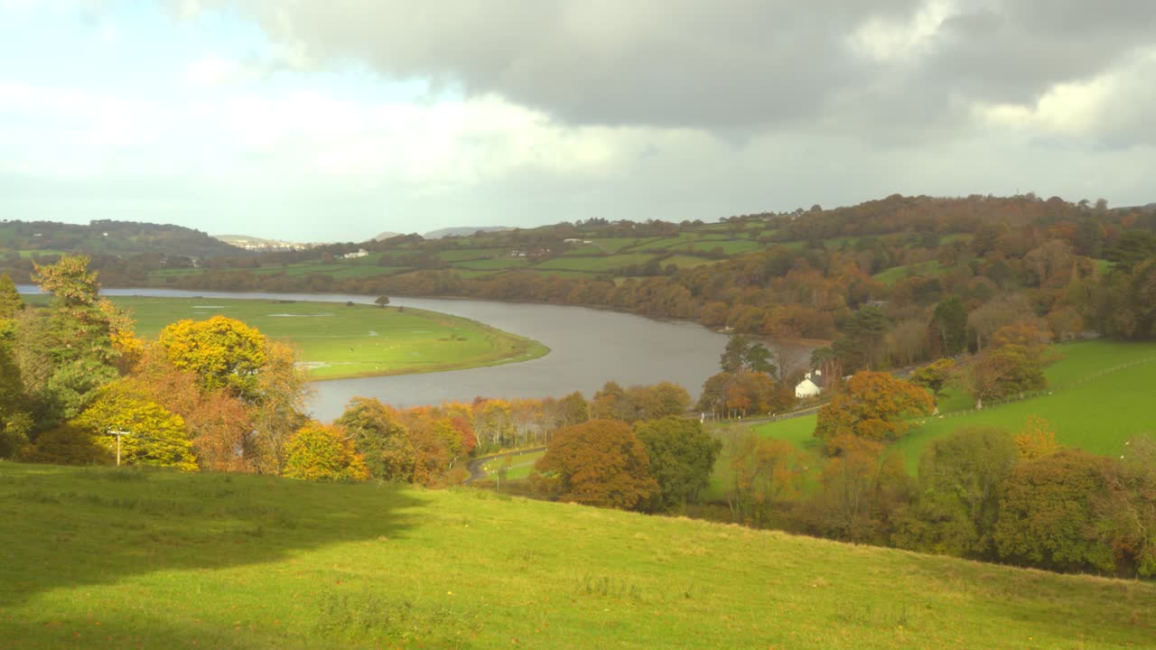 농촌 현장, 콘위 밸리, 노스 웨일즈