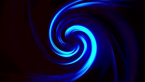 abstract blue spiral vortex