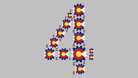 coloradan número cuatro