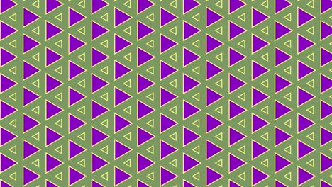 2d graphic video pattern that moves to the lower right with zoom, composed of designs and shapes with multicolored textures.
