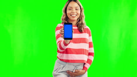 happy pregnant woman, phone