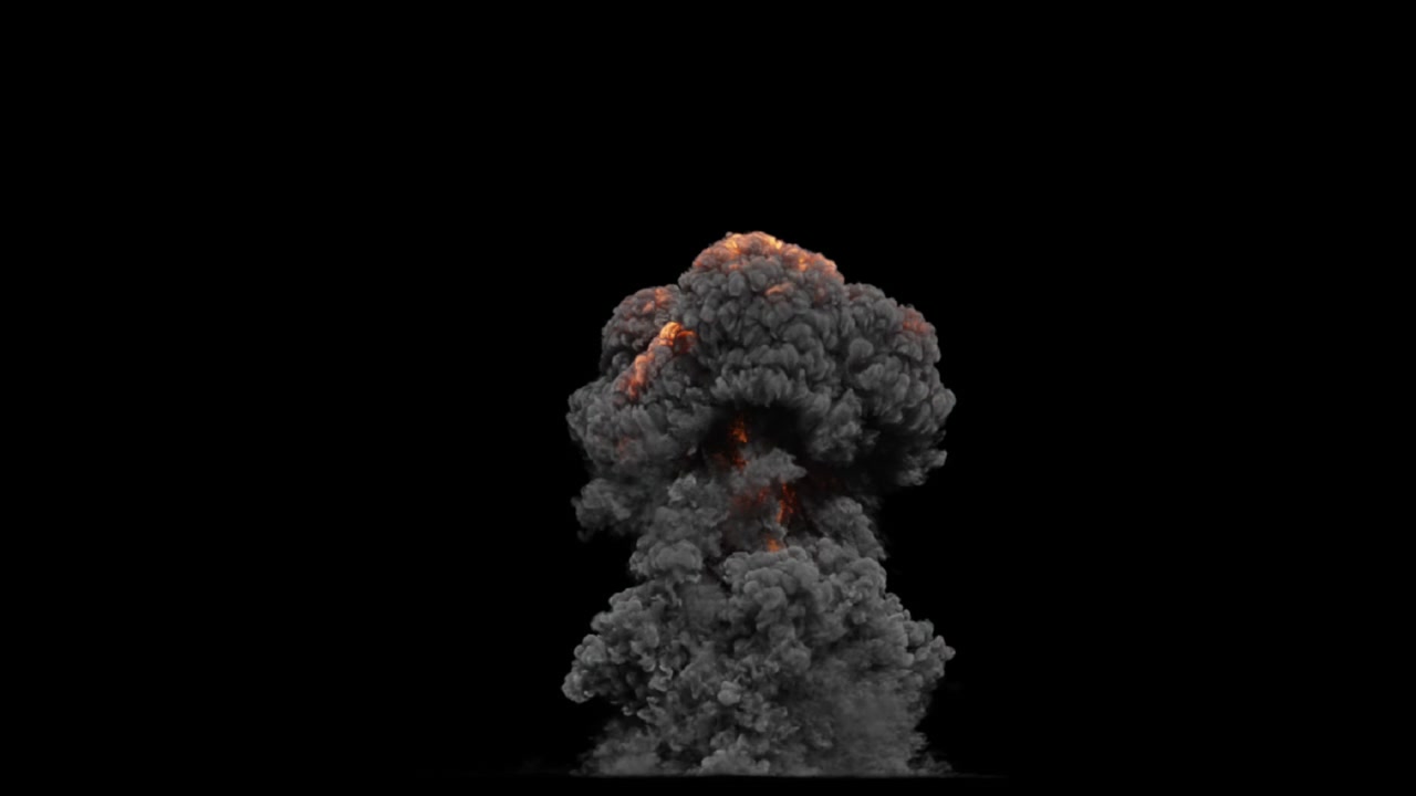 Explosion Smoke Cloud