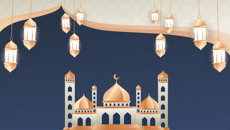 motion graphic of instagram posts collection for islamic ramadan celebration