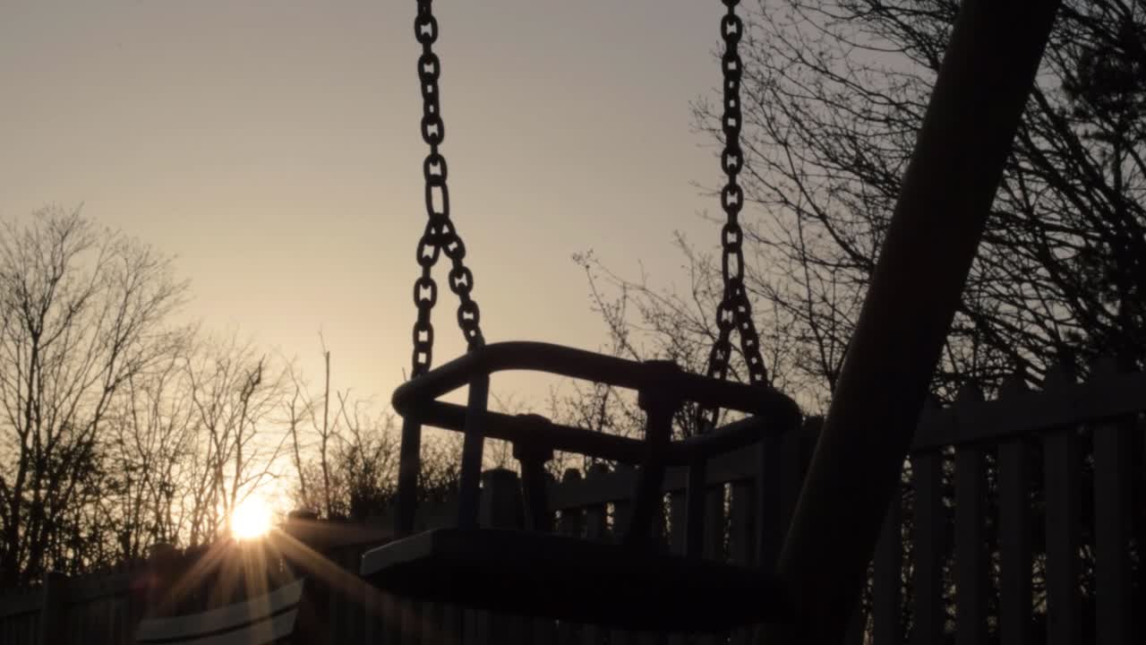 Swing at Sunset